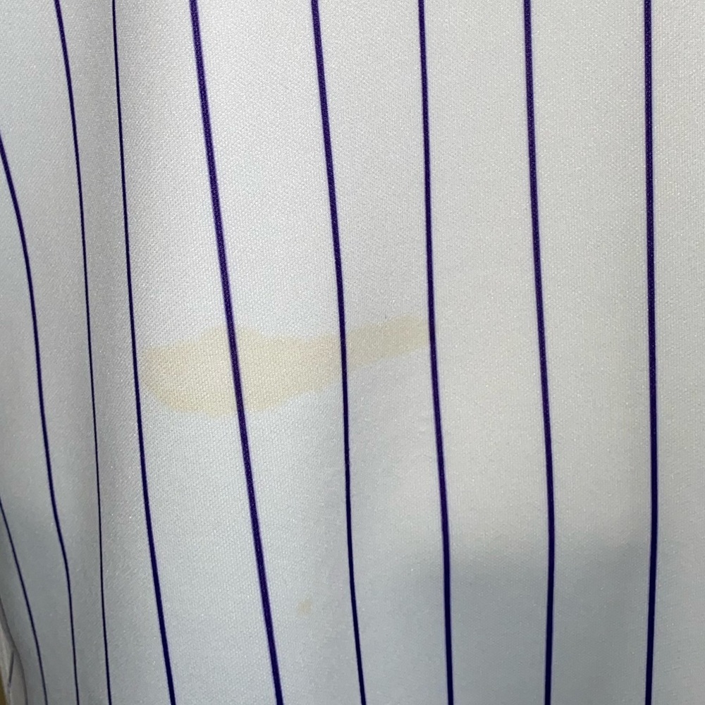 Vintage Colorado Rockies Baseball Jersey Russell Athletic Diamond Collection - Picture 11 of 13